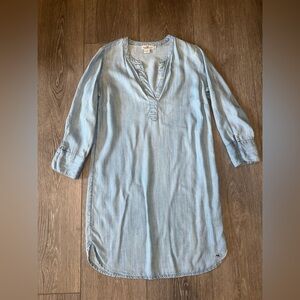 Vineyard Vines Light Denim Tunic Dress